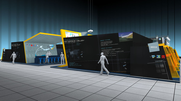 interior showroom pavilion 3d c4d - Interior/Showroom/Pavilion by studiorender